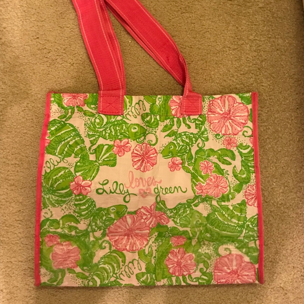 Lilly Pulitzer pool bag beach bag